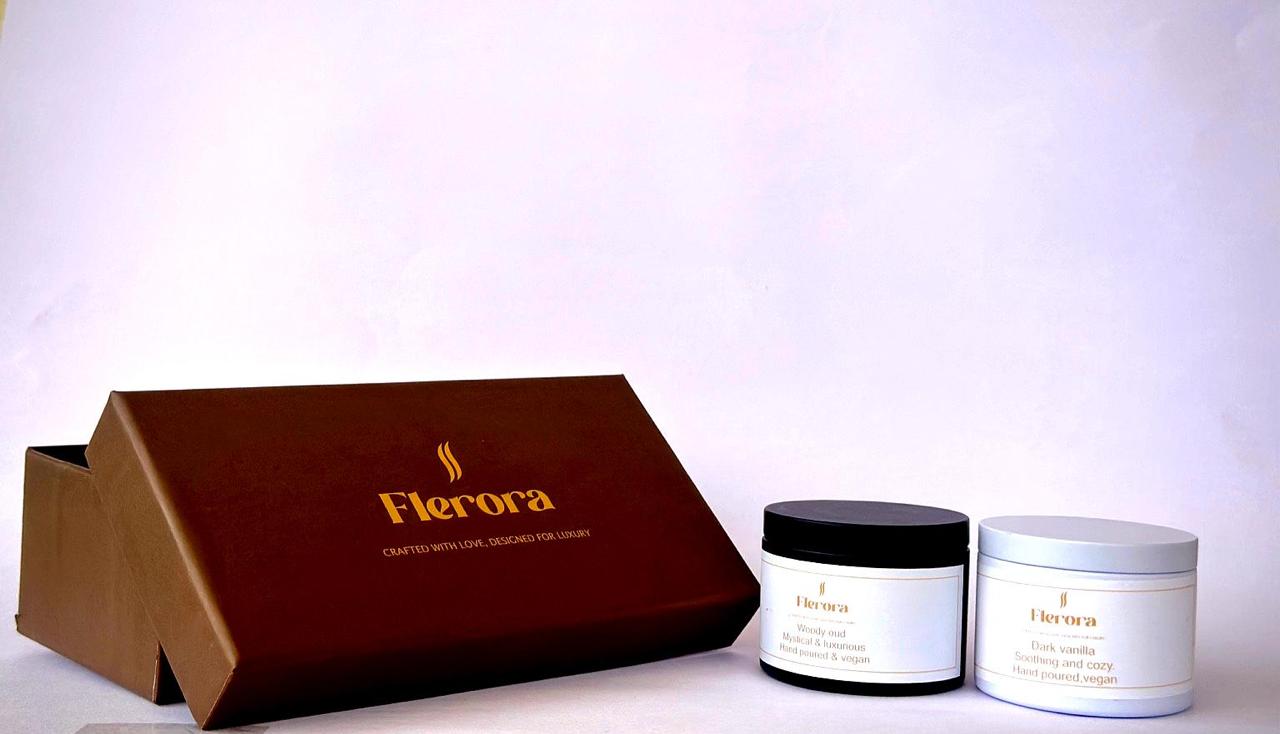 Dark vanilla & woody oud- luxury Tin jar candles